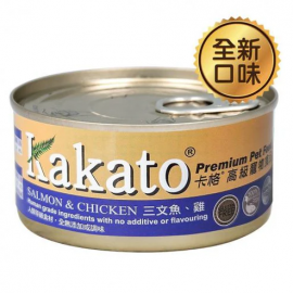 Kakato 三文魚+雞 170g（1罐）